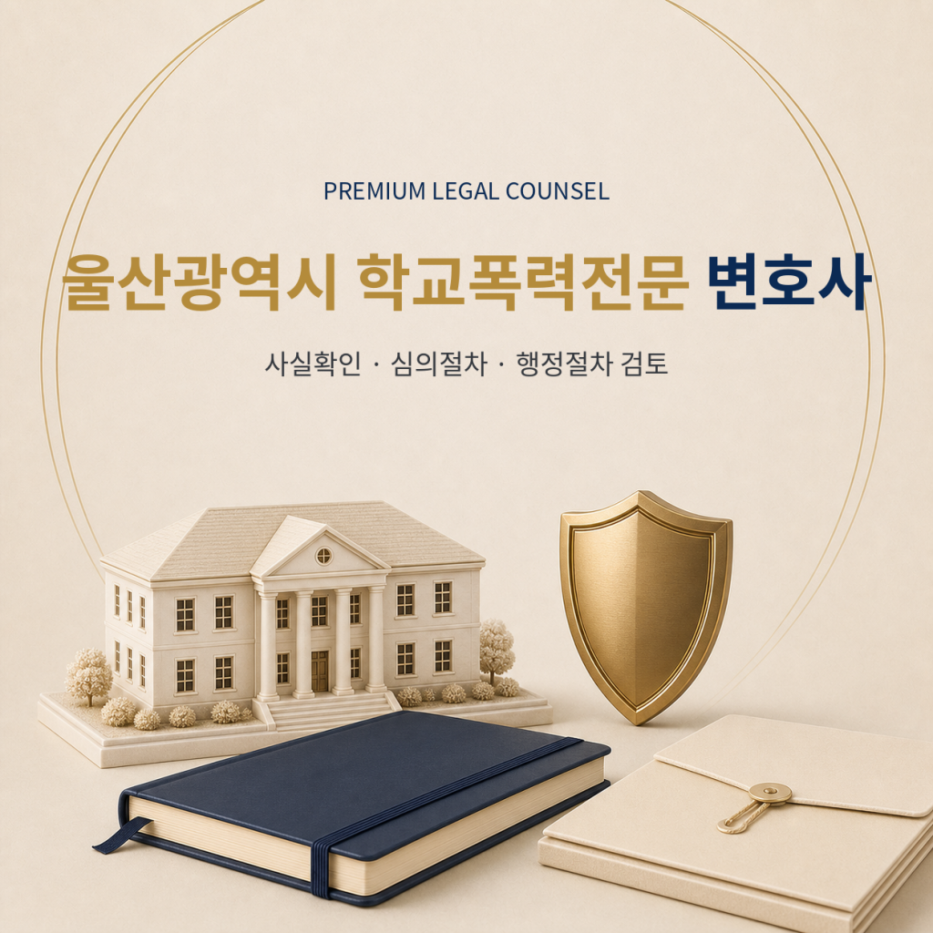 울산광역시 학교폭력전문 변호사